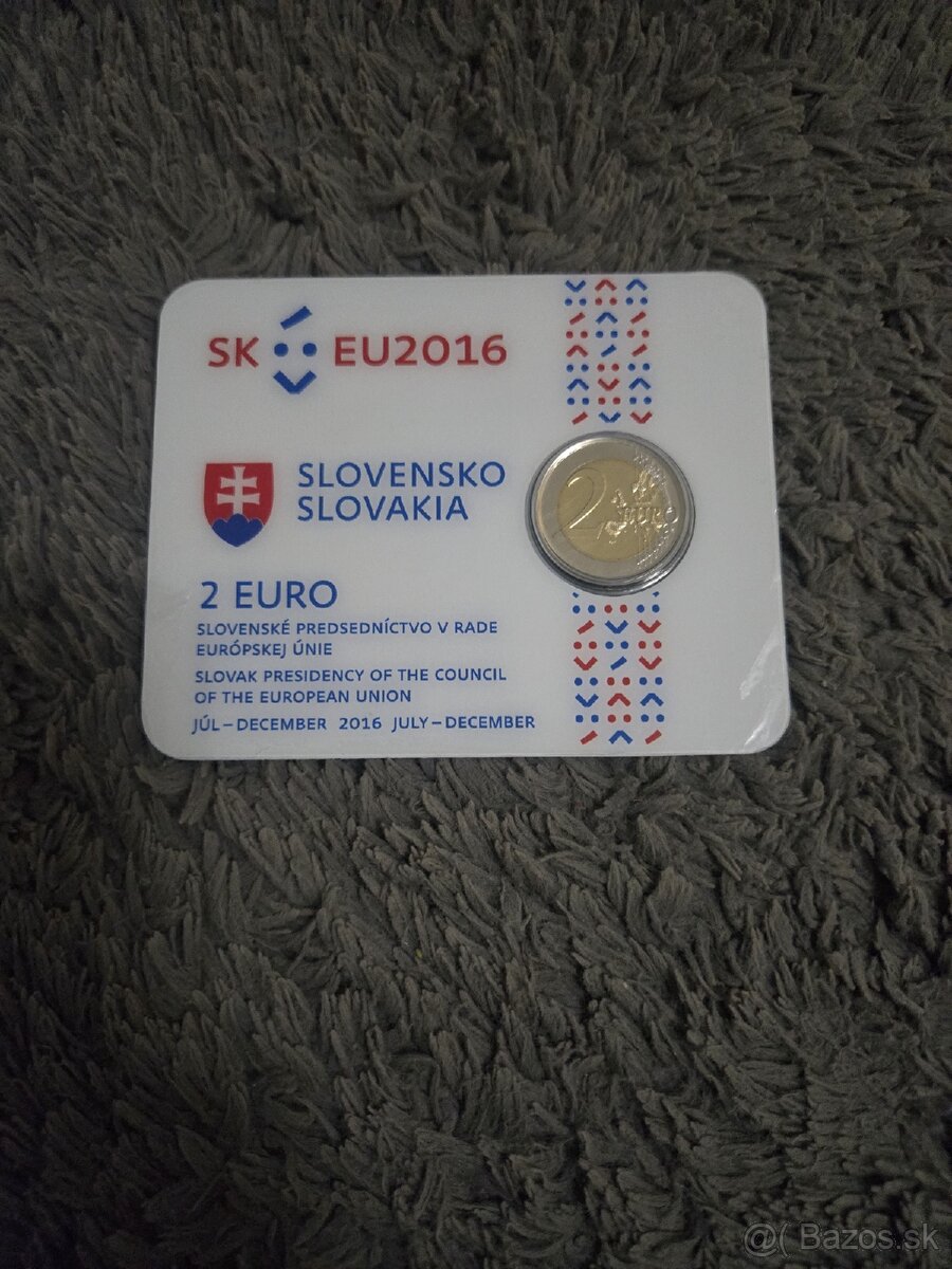 2€ Coincard 2016 Čičmanský vzor. - 4