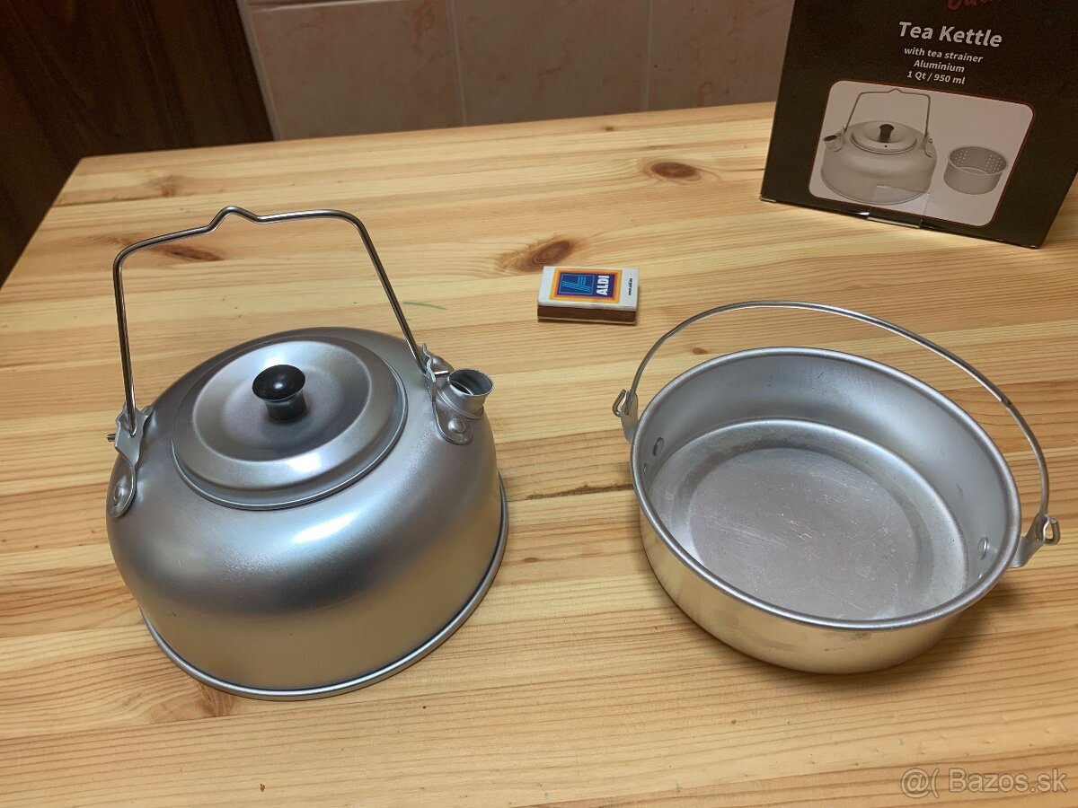 Predám SURVIVAL čajník - kvalitnej značky a darujem misku - 4