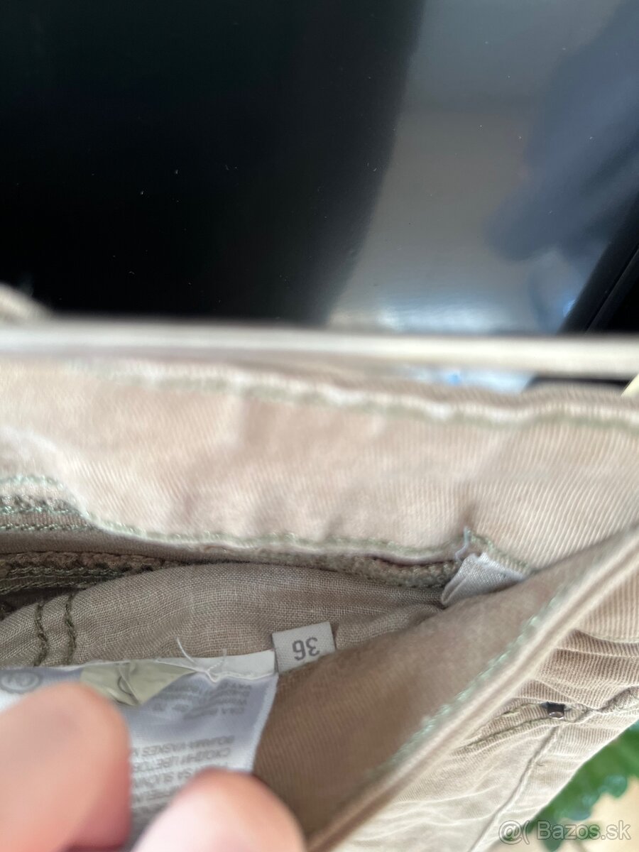 Dámske nohavice hnedé - 4