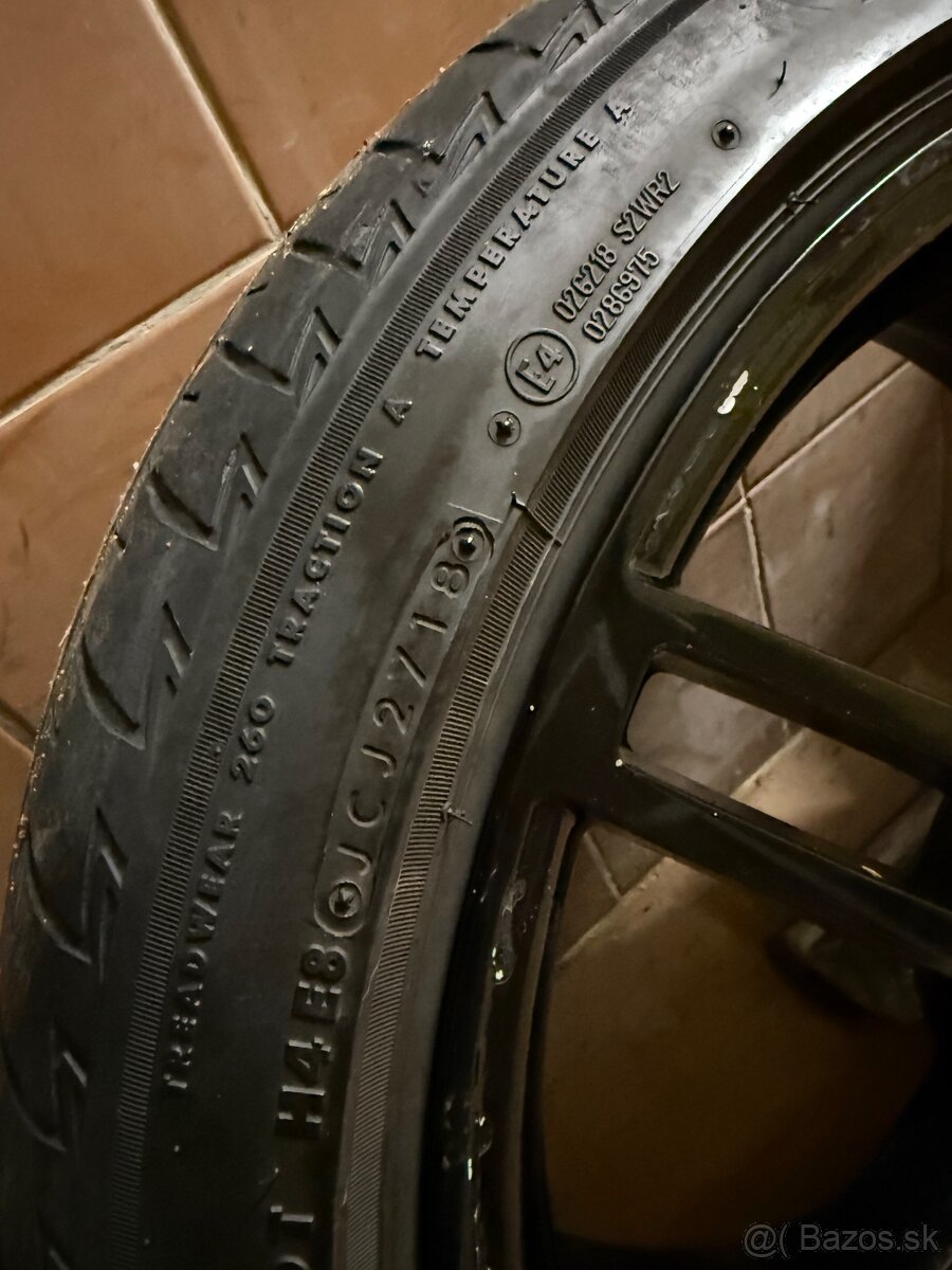 Predám disky Audi Speedline 5x112 R19 + letné pneu - 4