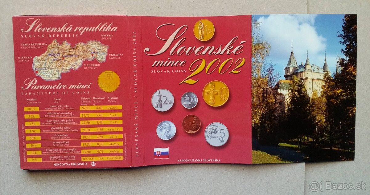 Sady mincí SR - 4