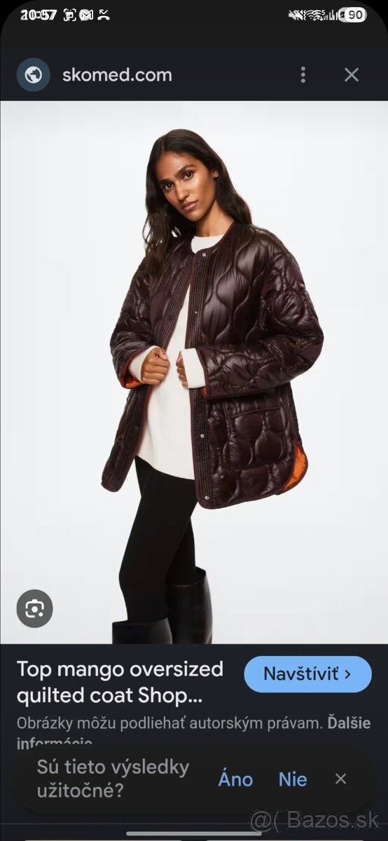 Presivane jarne bundy zn.Mango - 4