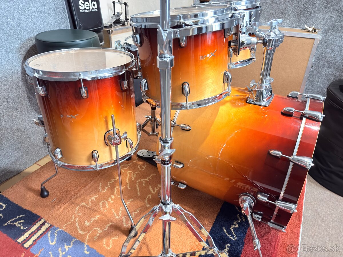 Predám bicie Basix Custom - 4