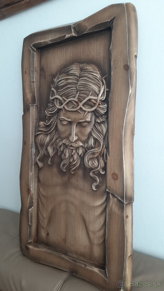 Drevený obraz 45×84cmhr.4cm. - 4