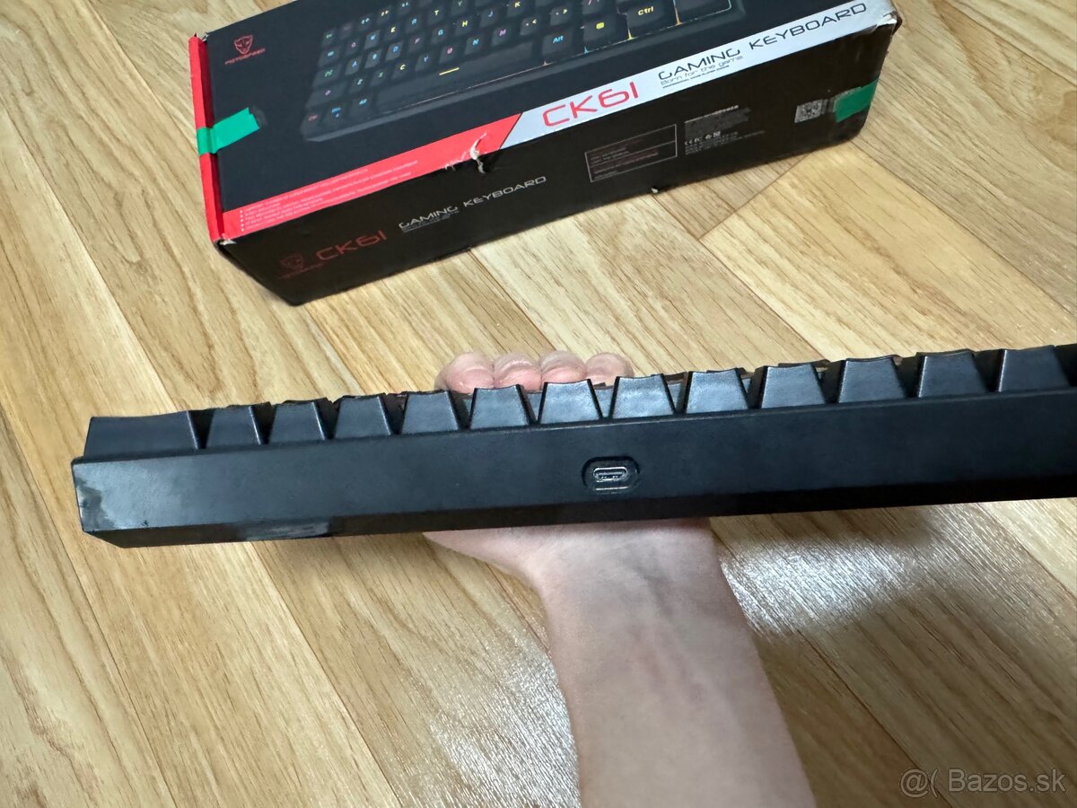 Herná klávesnica motospeed ck61 - 4