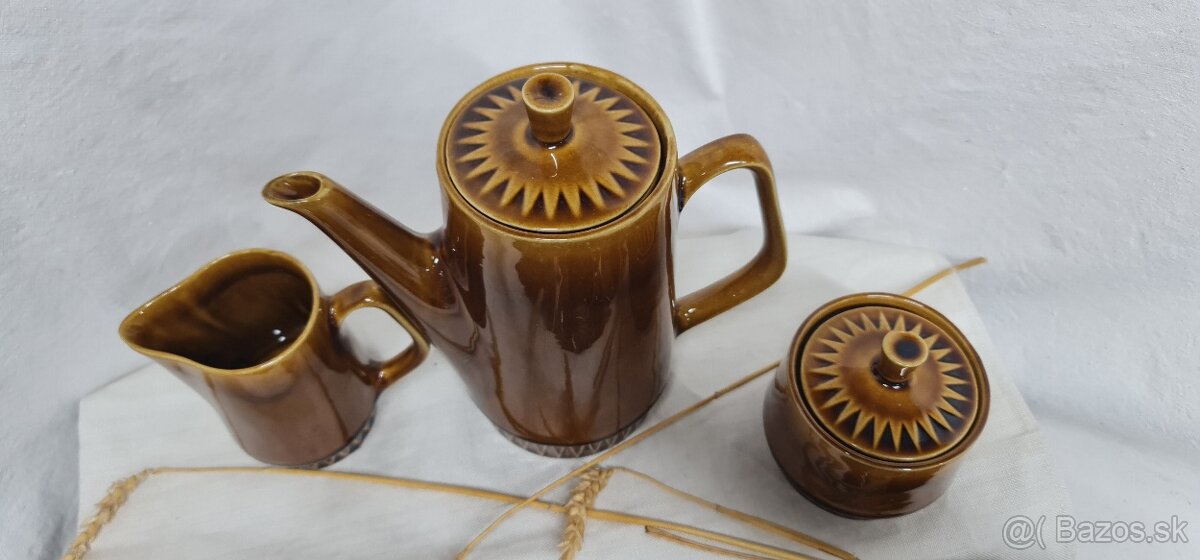 Čajová súprava KERA VITRAL Czechoslovakia ✨️ - 4