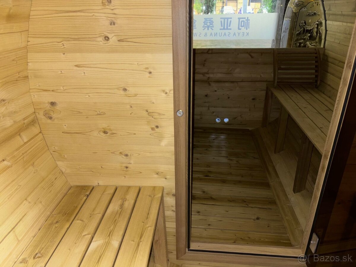sudová sauna polopanoráma komplet - 4