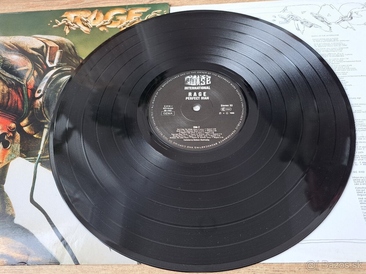 Lp RAGE - Perfect Man - 4