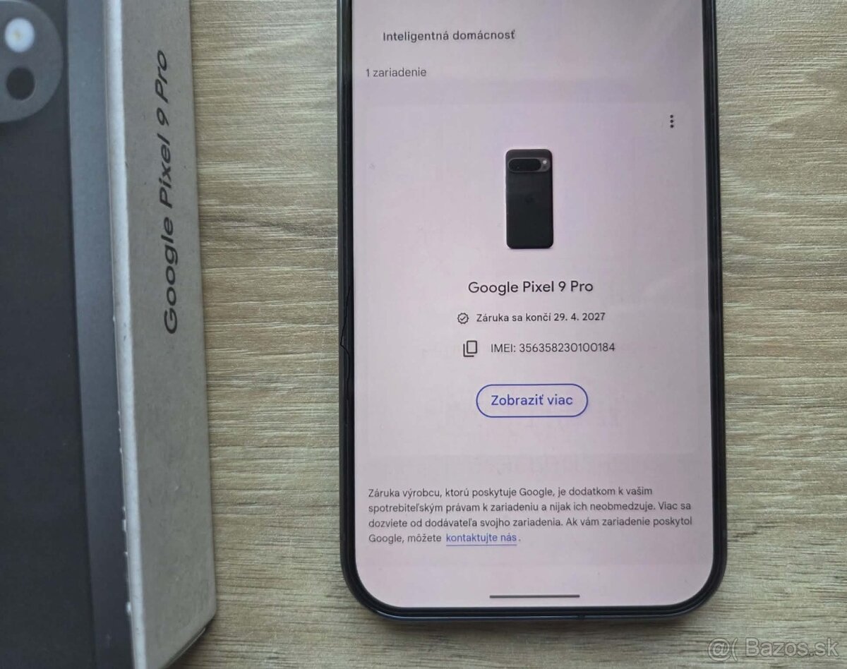 Google Pixel 9 pro 16GB / 128GB, obsidian, kryty - 4