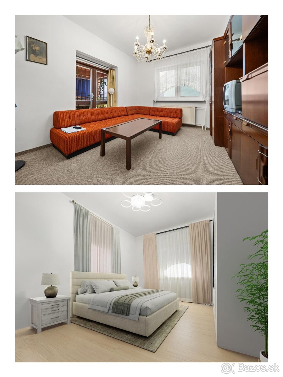 Rodinný dom s hosťovským domčekom a obytnou pivnicou - 4