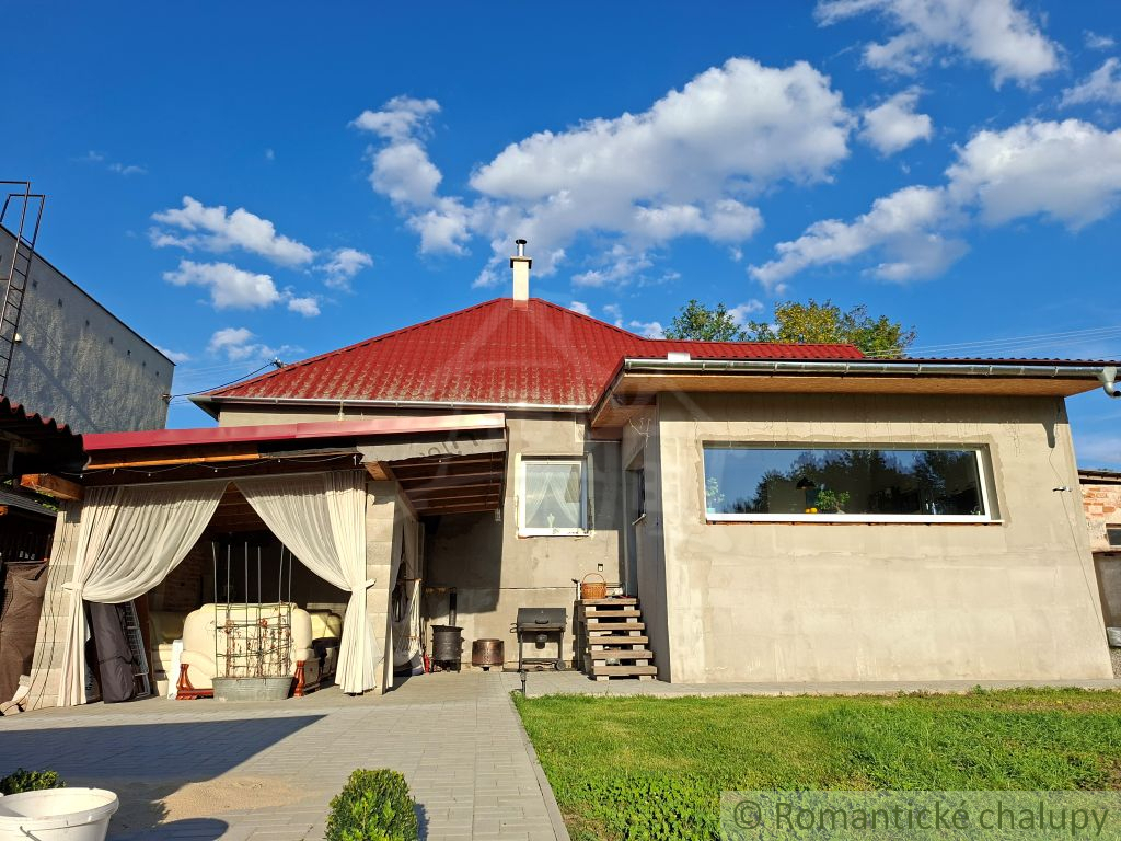 Rodinný 3-izbový dom v obci Beladice s krásnym 16a pozemko - 4