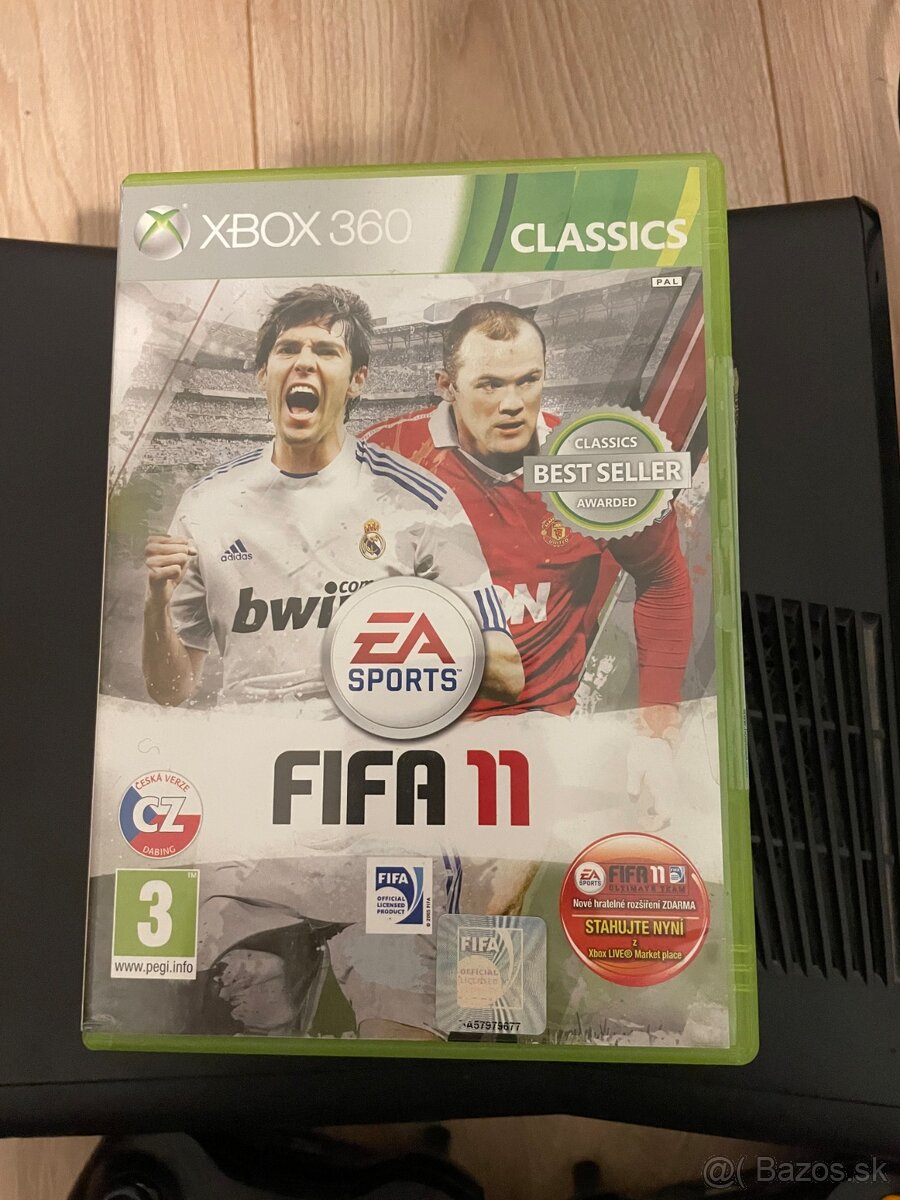 Xbox 360 + hry + 2 ovládače - 4