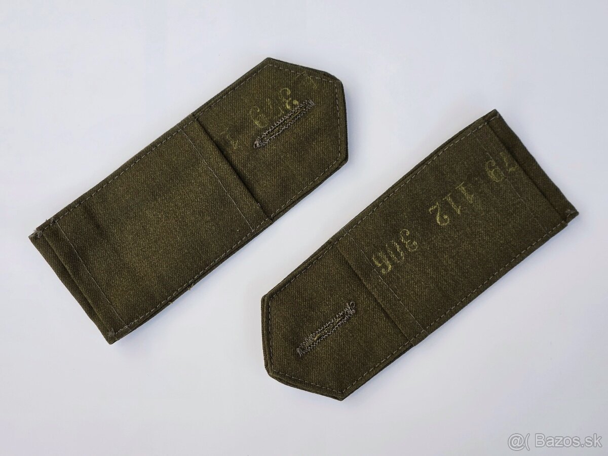 Odznaky, výložky (lesnícke, ČSLA) - 4