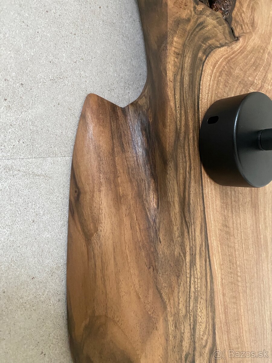 Luxusne unikátne LED svietidla orech ,nove ,ručne vyrábané - 4