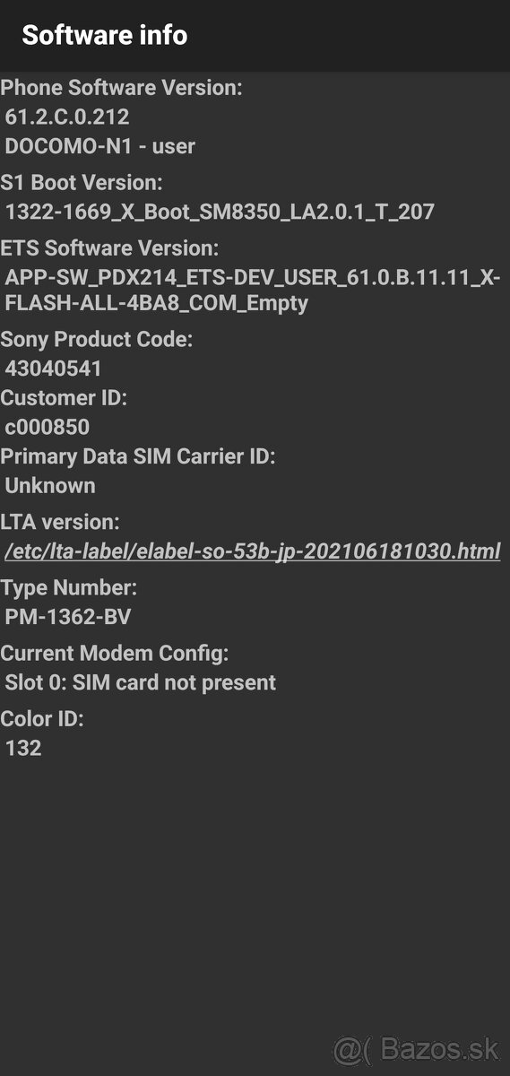 predám/eladó Xperia 5 III - 4