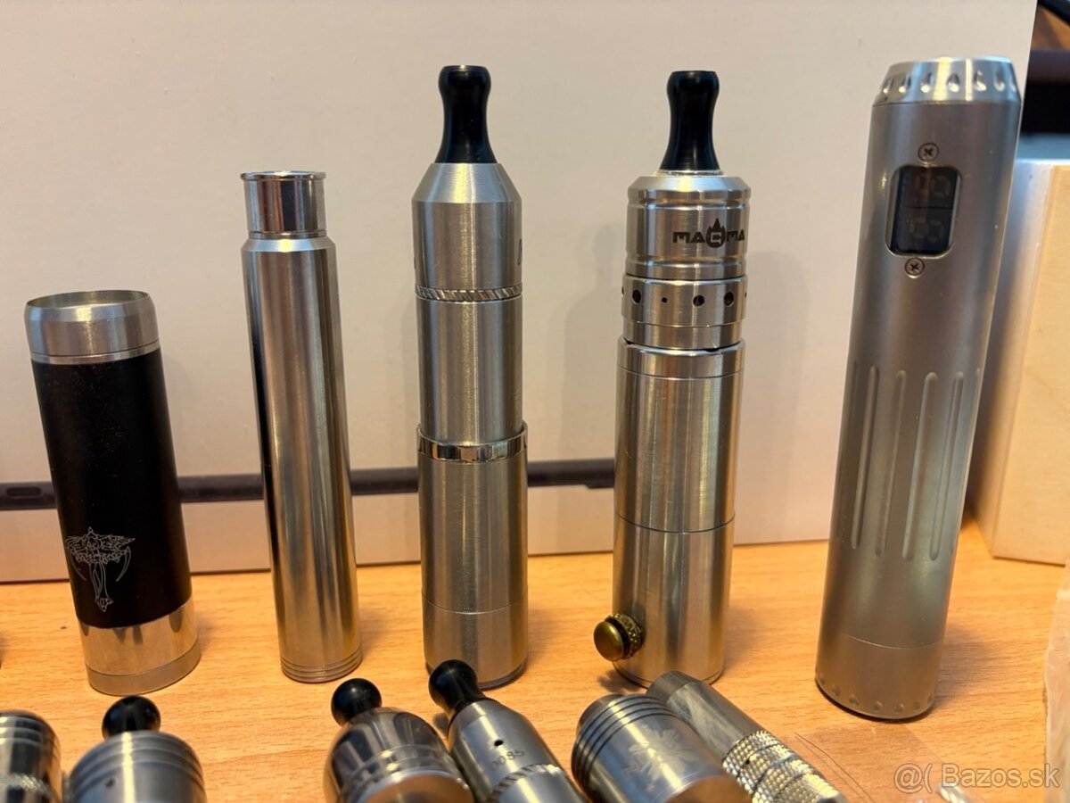 Vaping bateriove mody a atomizery - 4