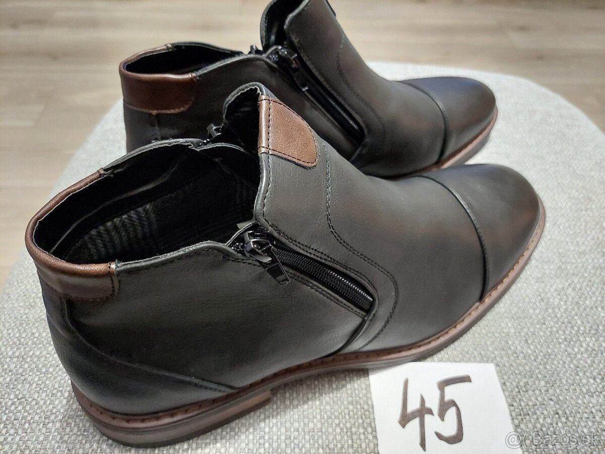 Pánske zimné čižmy 45 - 4