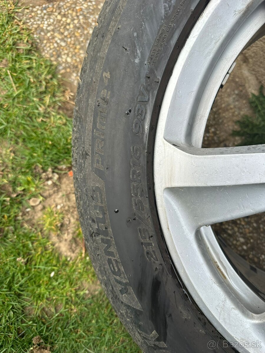 215/55 r16, 5x112 - 4