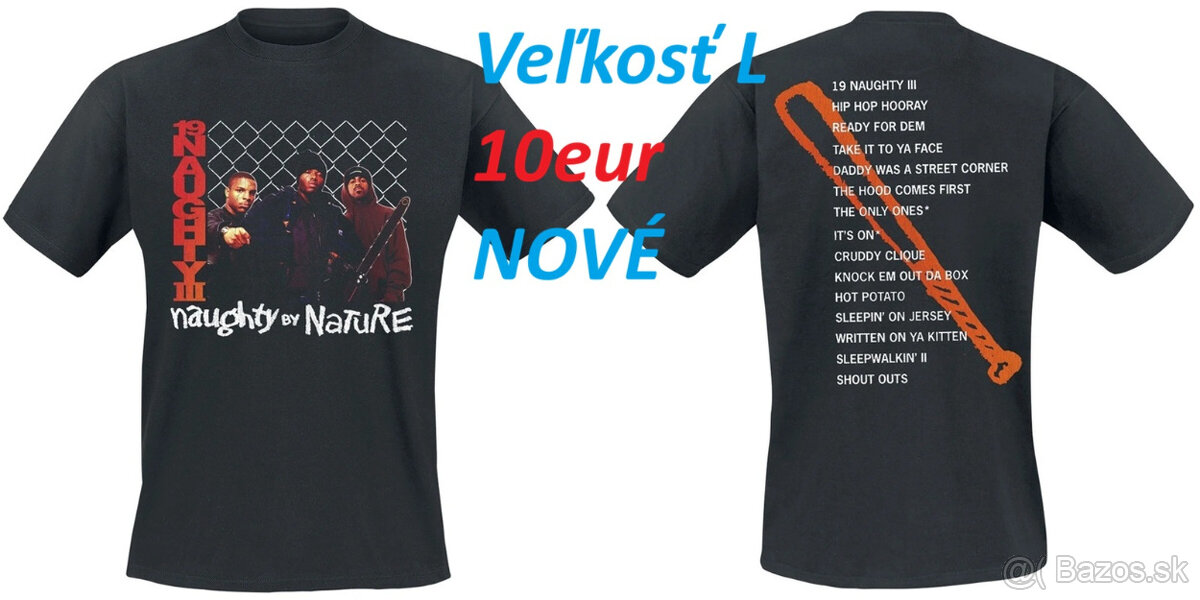Tričko Naughty By Nature - 4