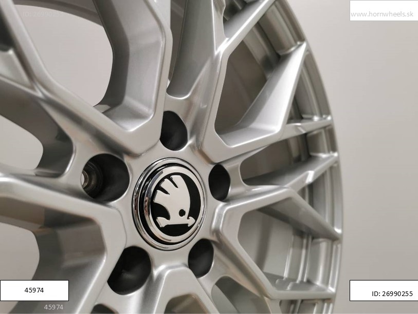 7,5J R17 5x112 ET47 Škoda Superb, Karoq alu disky 1222 - 4