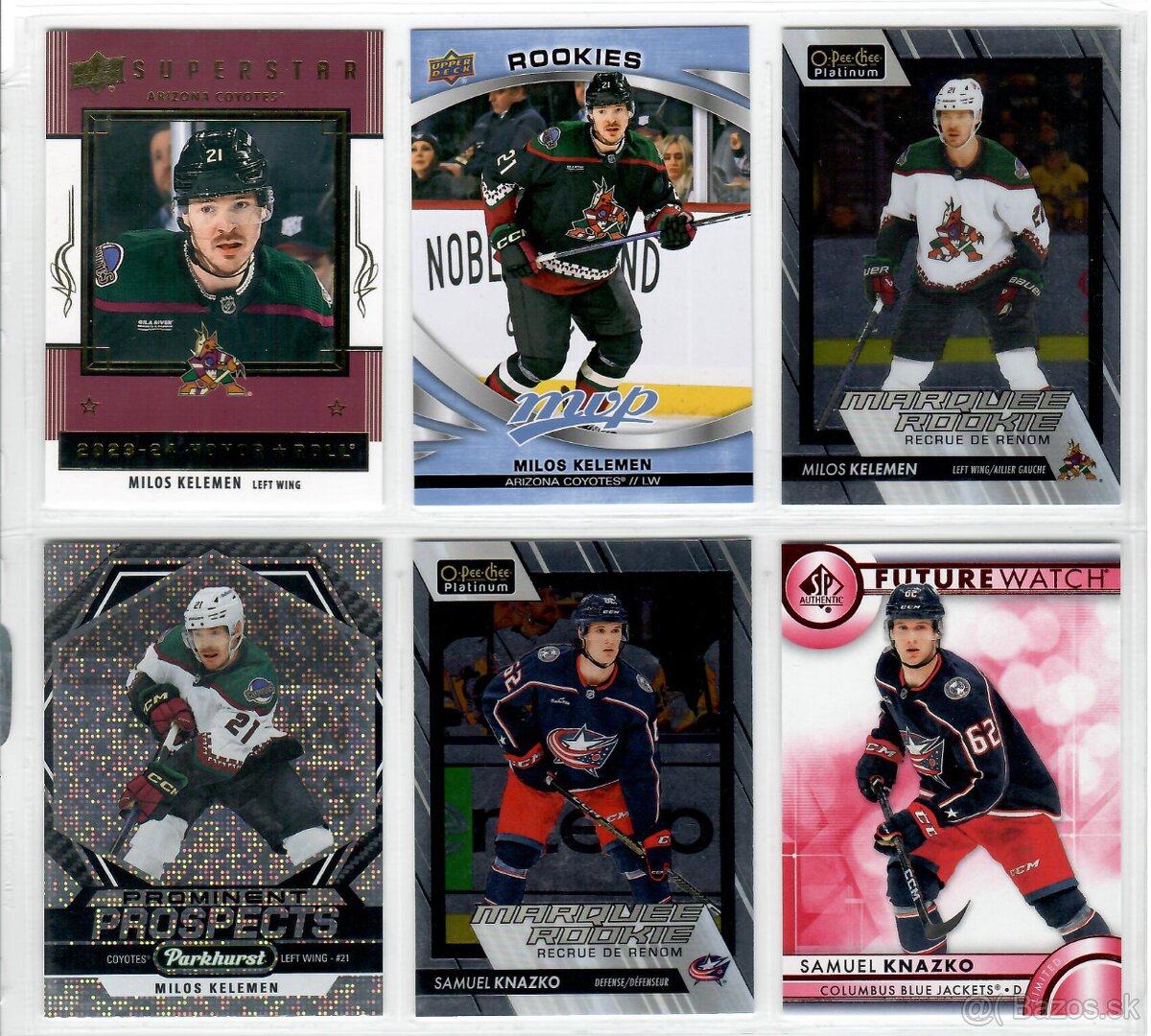 Hokejove karticky Slovakov v NHL - 4