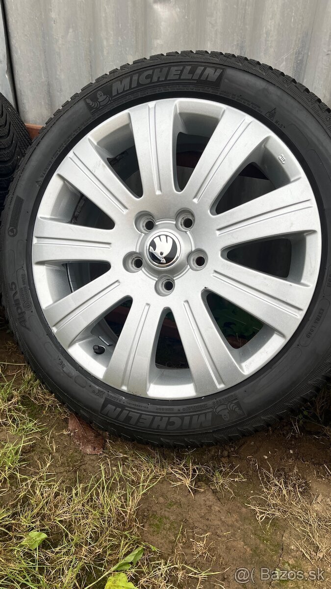 Zimná sada 5x112 r17 Octavia vw group - 4