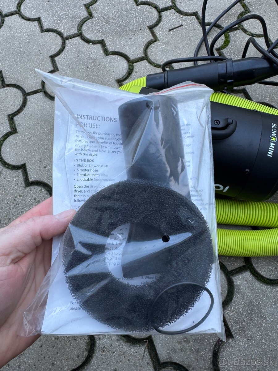 BigBoi BlowR Mini - elektrický vysúšač - 4