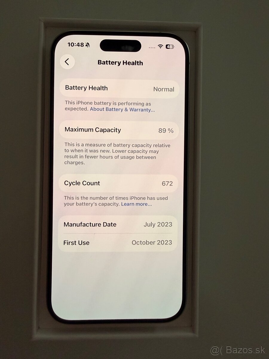 iPhone 15 Pro White Titanium - 4