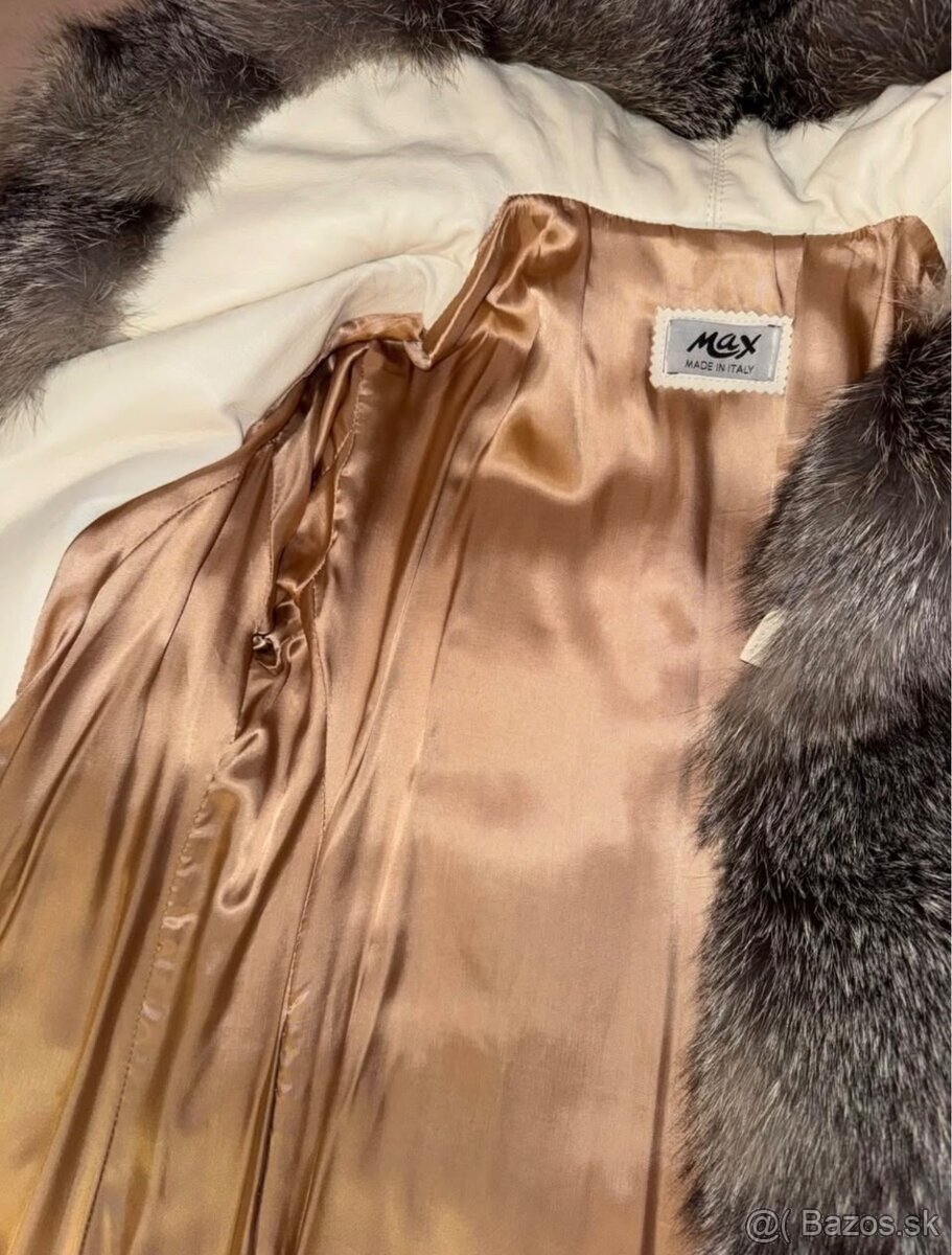 Luxusny kozeny kabat - 4