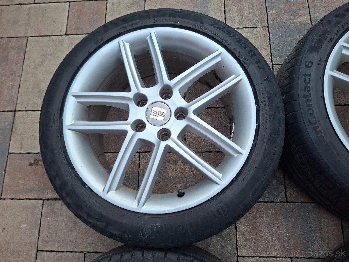 Predám org.hlinikové disky Seat--R17 - 4