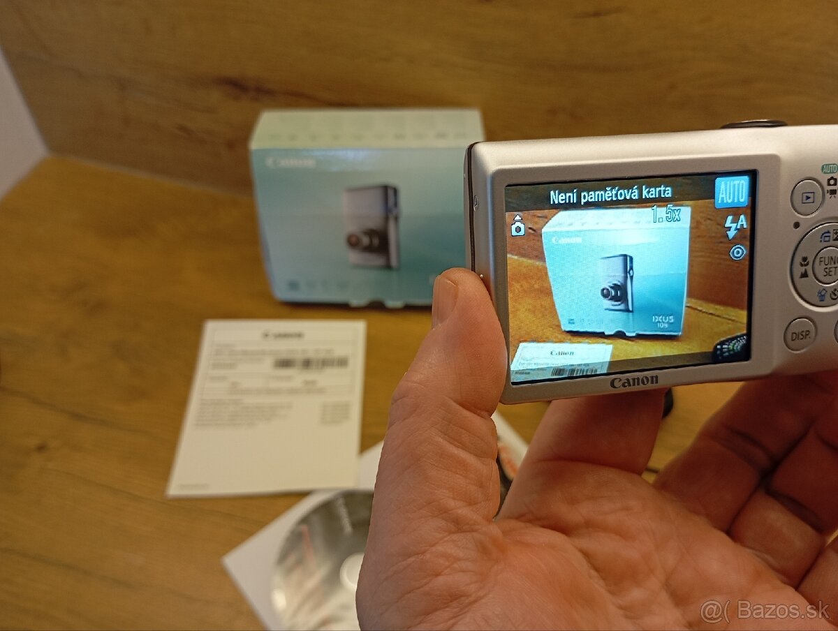 fotoaparát Canon IXUS 105 - 4