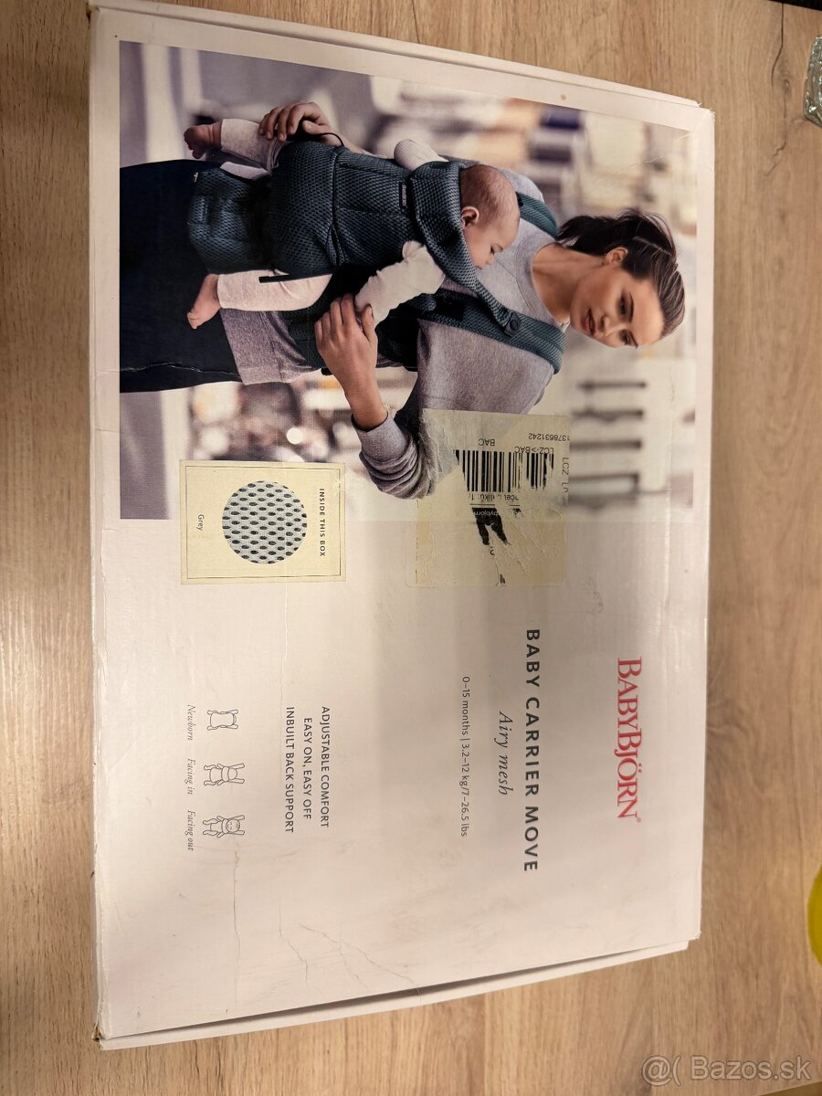 Babybjörn nosič airy mesh - 4