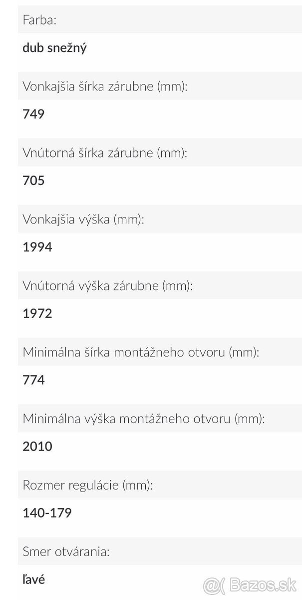 Predám dvere so zarubňou - 4