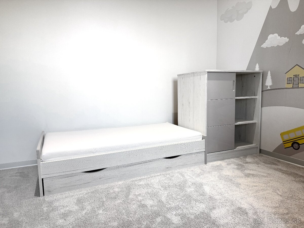 Detská postieľka + detská komoda - 4