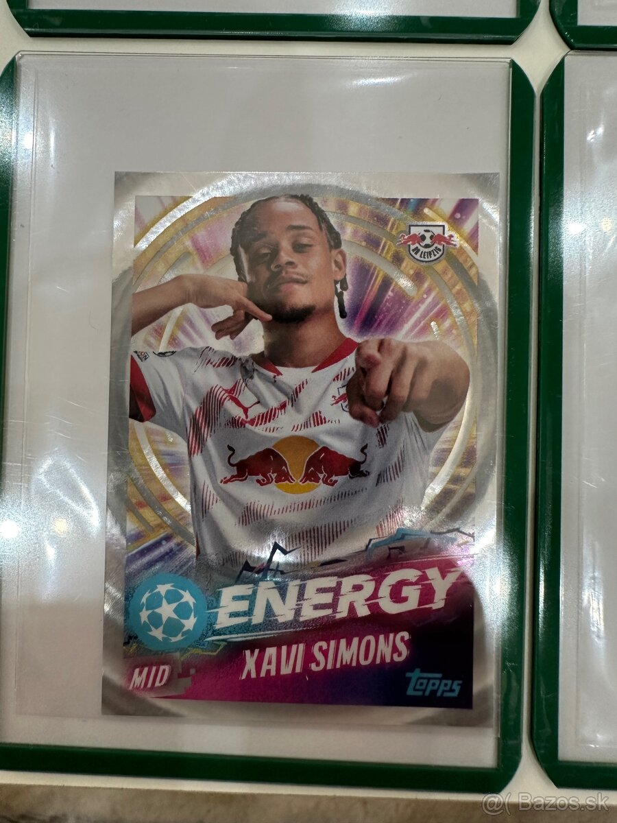 TOPPS SAMOLEPKY FUTBALOVÉ KARTIČKY KARTY - 4