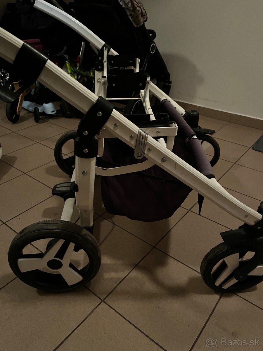 Kočík pre dvojičky Dalga - 4