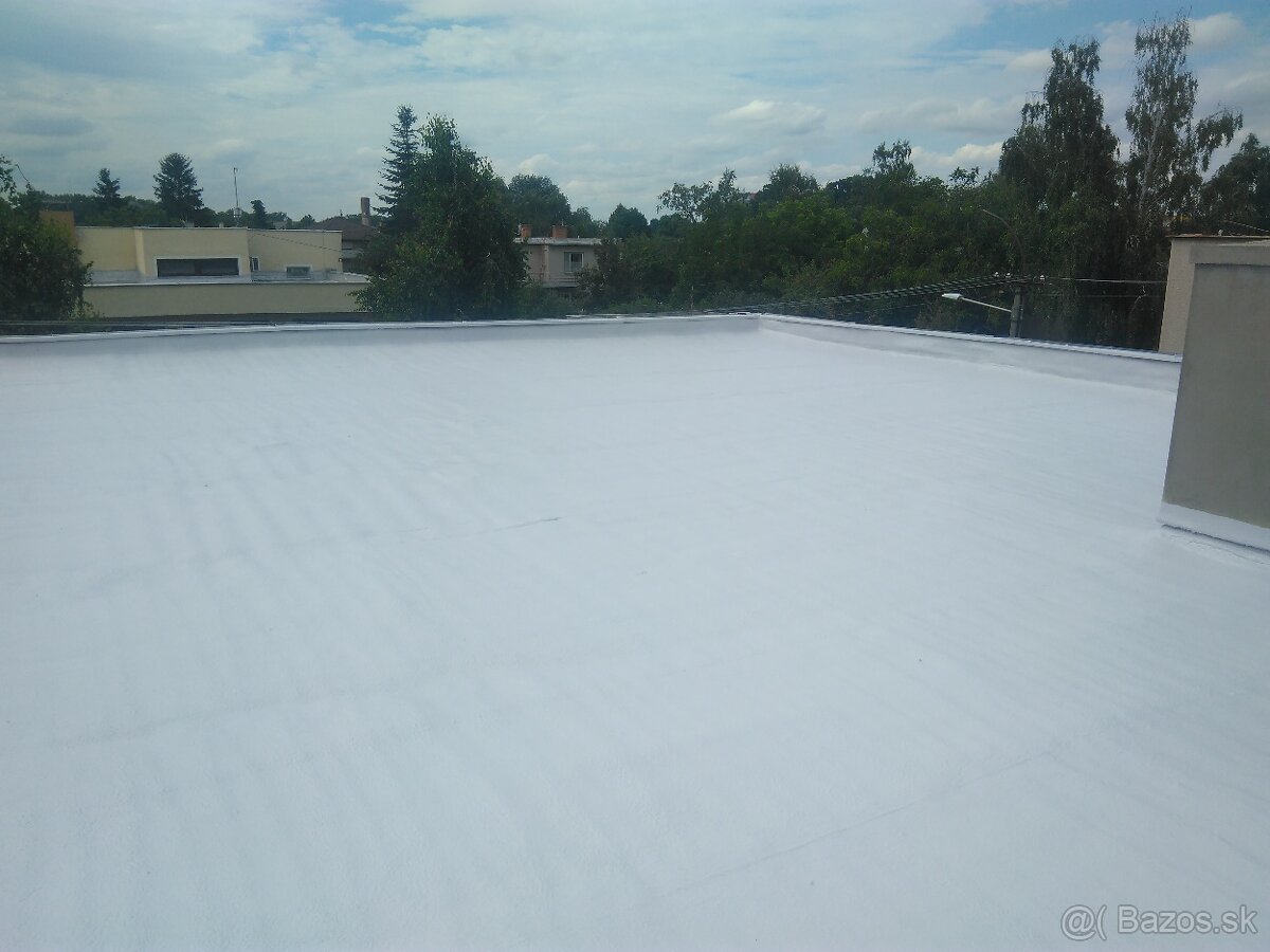 Hydroizolácia plochej strechy -Tepelná hydroizolácia strechy - 4