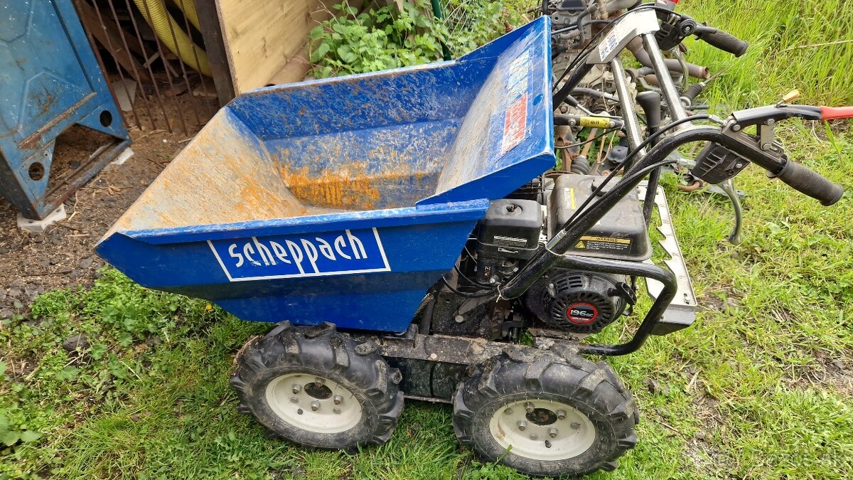 PRENÁJOM Mini Dumper Scheppach dp3000 - 4