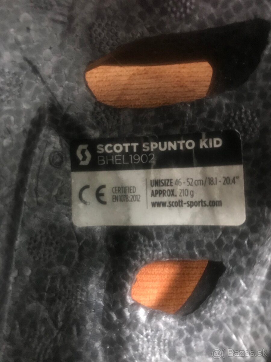 Detská sedačka na bicykel HAMAX + SCOTT prilba - 4