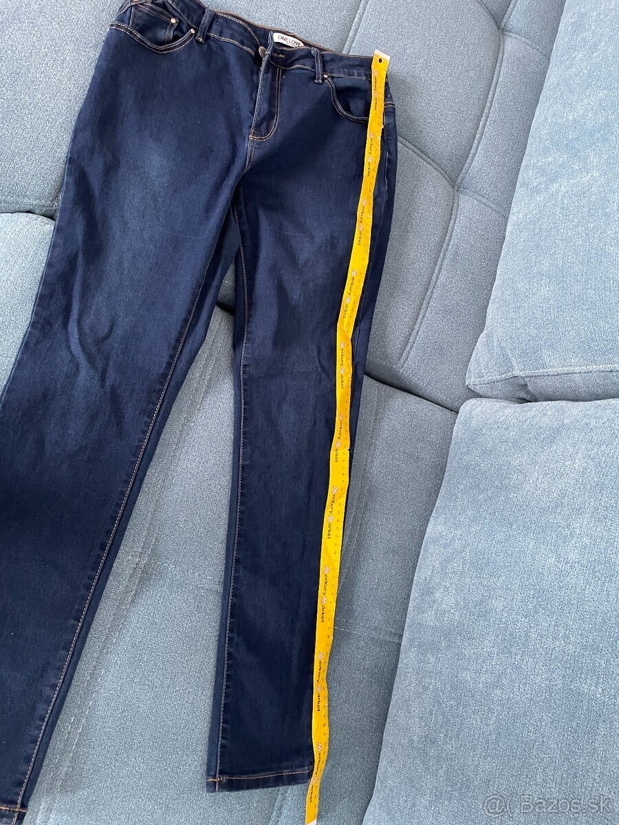 Elastické rifle dámske - 4