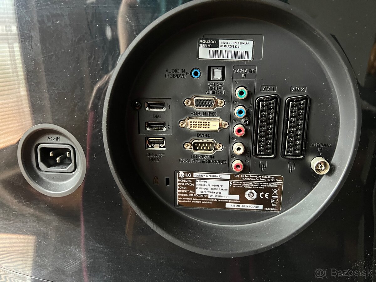 LCD Monitor LG Flatron M2294D - 4