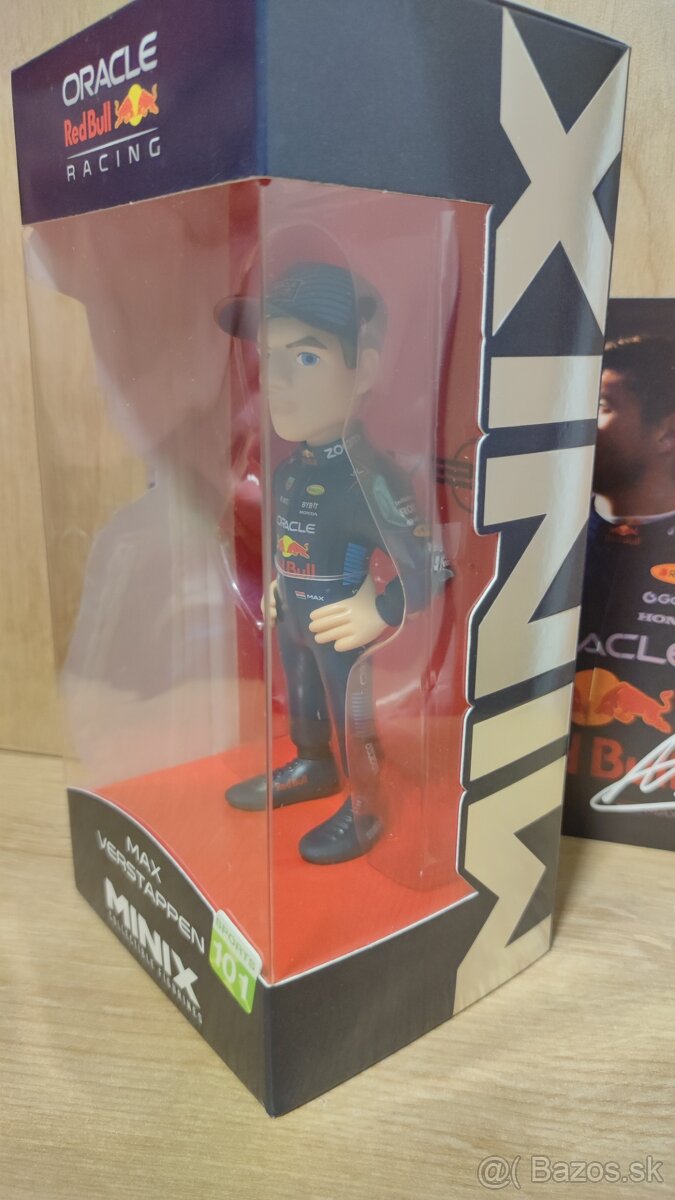 Max Verstappen - figurka MINIX + podpis karta - 4