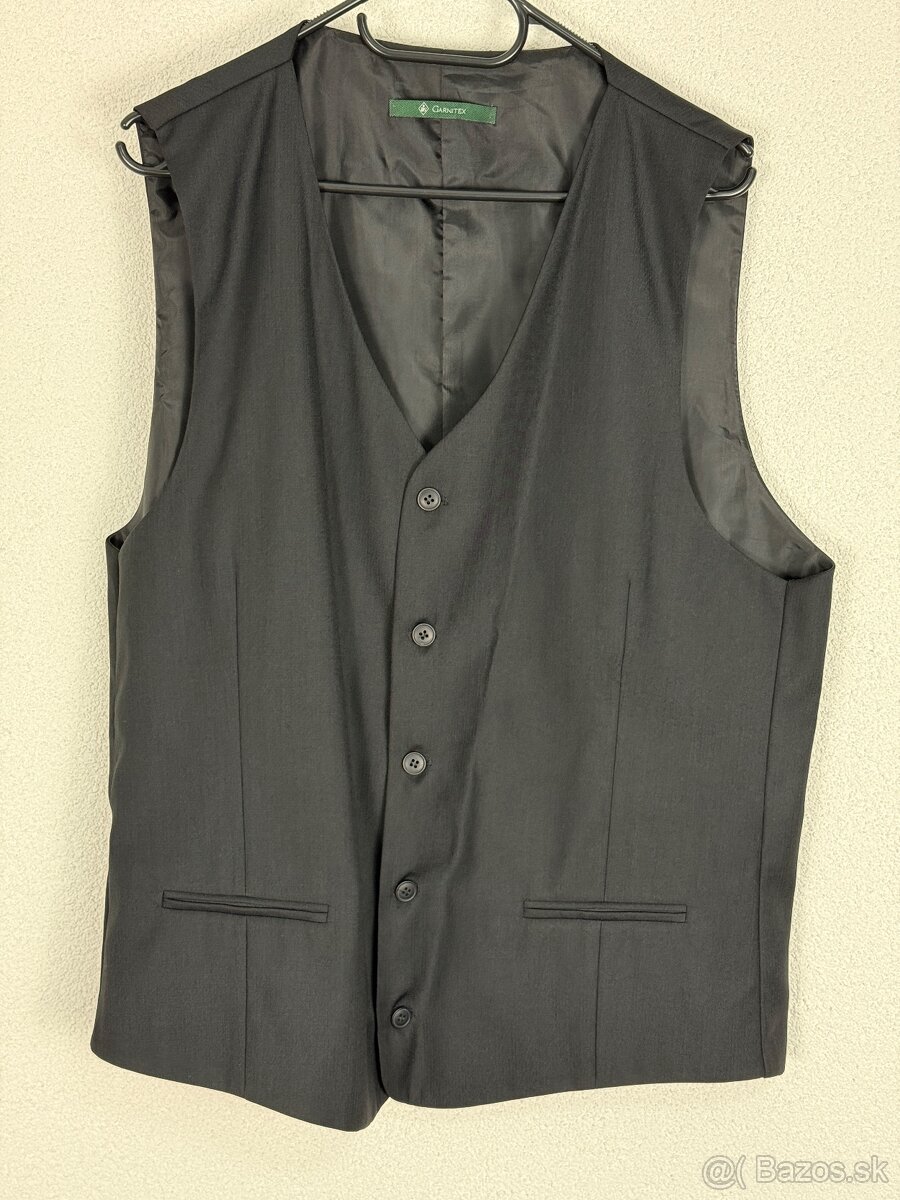 Oblekový set - sako, vesta, nohavice - 4