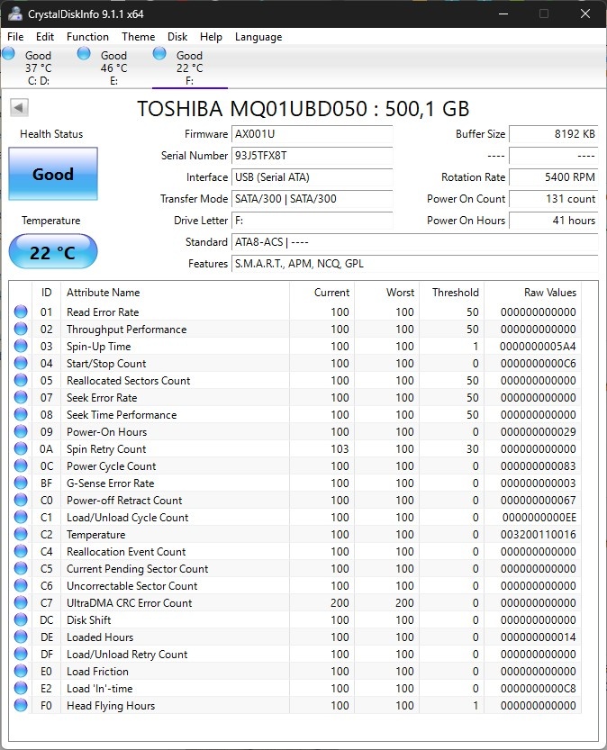 Toshiba Externý disk Portable 2,5" 500GB čierny - 4