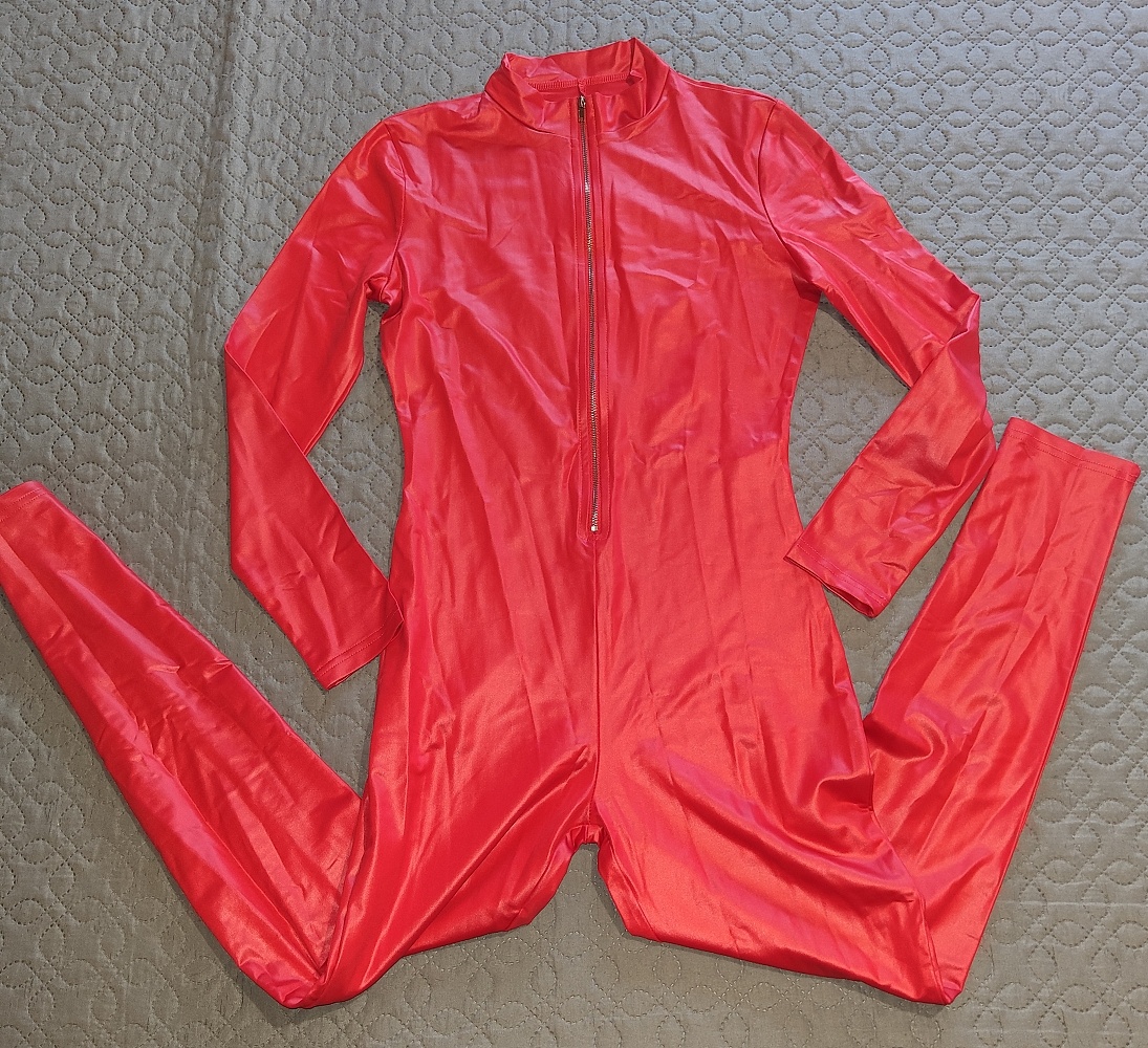 červený overal S - 4