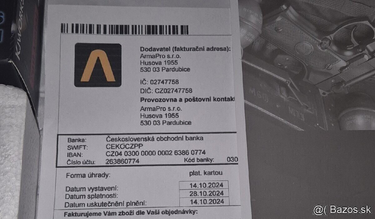 Airsoftová pištoľ M9 HW, plyn BlowBack - nová 3x použitá - 4