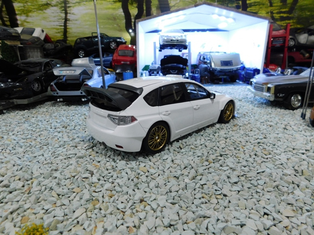 model auta Subaru Impreza 2008 Otto mobile 1:18 - 4