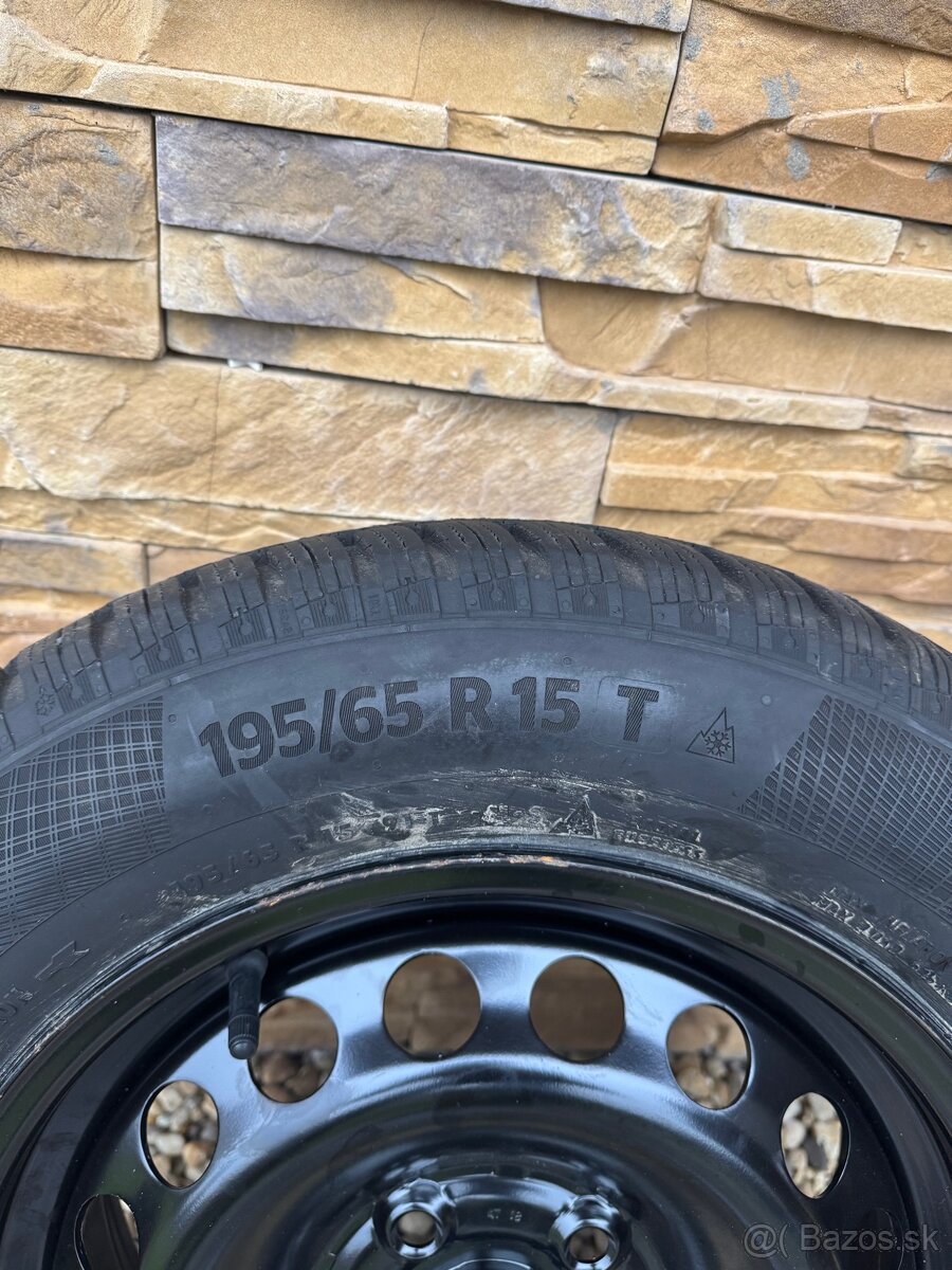 Predám Continental Winter contact TS860, 195/65 R15,NOVÉ - 4