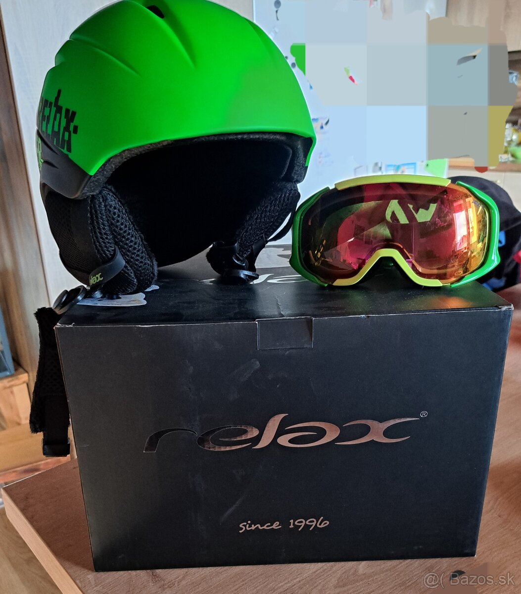 Lyžiarska prilba s okuliarmi - 4
