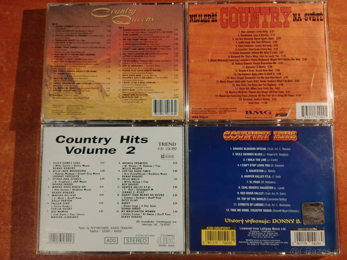 CD VÝBERY - SVETOVÉ COUNTRY - 4